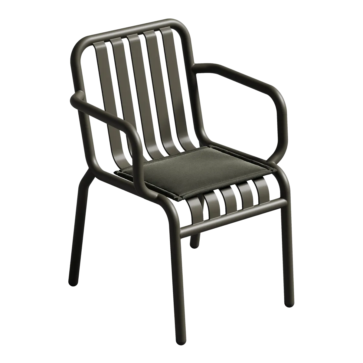 Подушка сиденья Оптимум для стула с подлокотниками FLOW